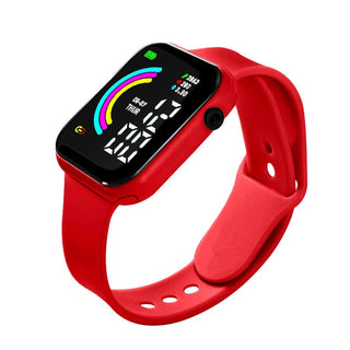 Child Watch Ultra Light LED Digital Watch for Kids Boy Girl Sports Military Silicone Wristband Electronic Clock relogio infantil Alodia Store