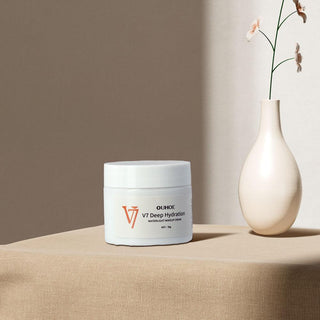 V7 Deep Hydration Waterlight Face Makeup Cream Brighten Skin Tone Fade Blemishes Moisturizing Non Greasy Whitening Facial Cream Alodia Store