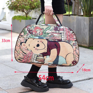 Winne the Pooh Disney Luggage Bag Waterproof Alodia Store