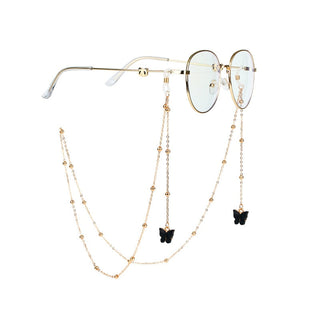 2023 NEW Fashion Pendant Glasses Chains Cross Eyeglasses Sunglasses Spectacles Metal Chain Holder Cord Lanyard Necklace alodia store