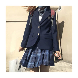Uniform Female Drama Cardigan Japanese Coat Alodia Store