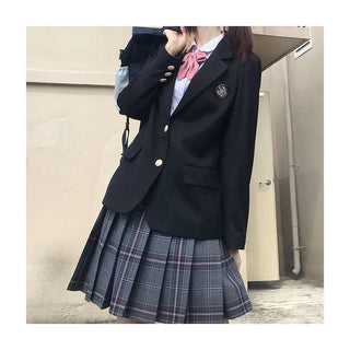 Uniform Female Drama Cardigan Japanese Coat Alodia Store