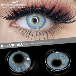 EYESHARE 1 Pair Colored Contact Lenses Natural Look Gray Eye Lenses Brown Contact Blue Lenses Fast Delivery Green Eye Lenses Alodia Store
