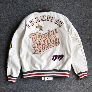 men's baseball jacket Alodia Store