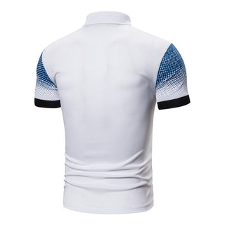 Men Polo Men Shirt Short Sleeve Polo Shirt Print Polo New Clothing Summer Streetwear Casual Fashion Men tops ALODIA STORE