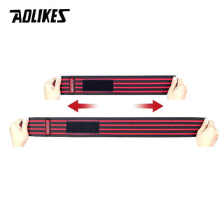 AOLIKES 1PCS Wrist Support Straps Wraps For Weight Lifting Fitness Gym Sport Wristbands Alodia Store