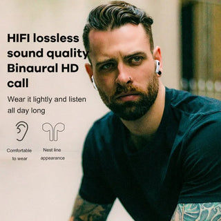 Original Pro 6 TWS Wireless Bluetooth Earphones Headphones Mini Fone Earphone Stereo Sport Headset For Xiaomi Android Earbuds ALODIA STORE