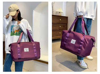UNIXINU Carry On Travel Duffle Bag Nylon Waterproof Sports Gym Alodia Store