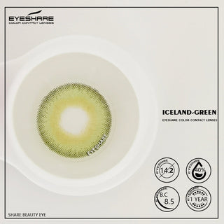 EYESHARE 1 Pair Colored Contact Lenses Natural Look Gray Eye Lenses Brown Contact Blue Lenses Fast Delivery Green Eye Lenses Alodia Store