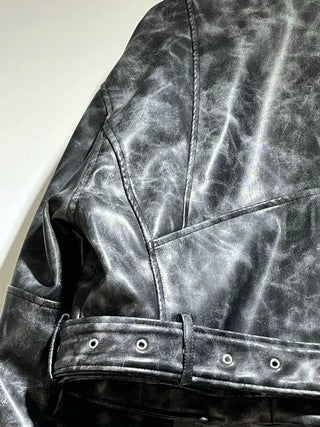 Vintage Loose Pu Faux Leather Alodia Store