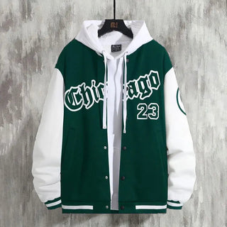 High Street Youth Men's Baseball Coat Men's Loose Casual Jacket Alodia Store