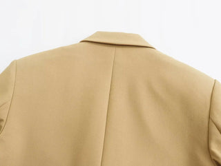 TRAF Grey Oversize Long Blazer Women Alodia Store