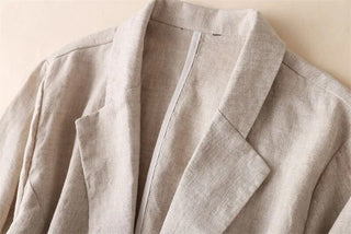 Sleeve Casual Blazers Jacket Alodia Store