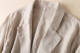Three-quarter Sleeve Casual Blazers Jacket Alodia Store