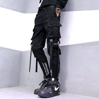 Men's Ribbon Cargo Pants ALODIA STORE