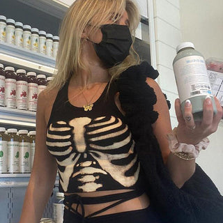 Gothic Tank Top ALODIA STORE