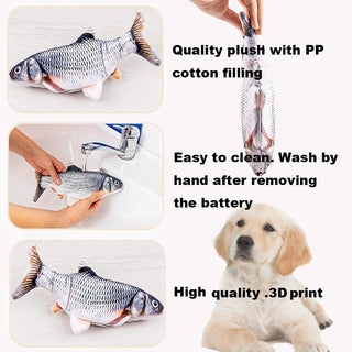 Pets Interactive Electronic Floppy Fish Toys ALODIA STORE
