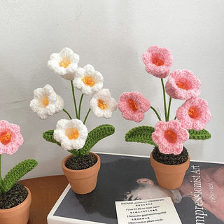 Hand-woven Knit Flower ALODIA STORE