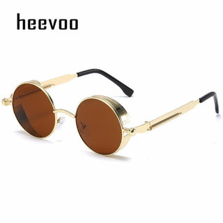 Men and Women Fashion Round Sun Glasses ALODIA STORE