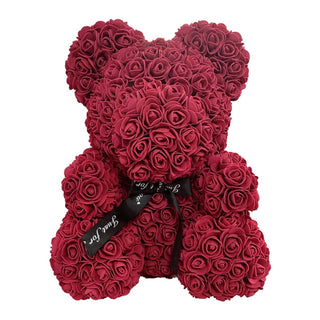 Rose Bear Heart Artificial Flower ALODIA STORE