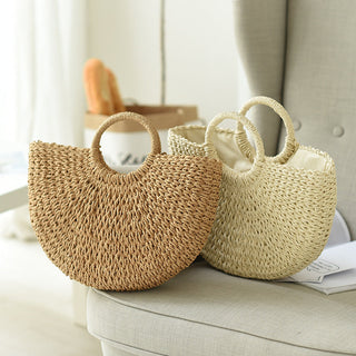 Handmade Straw Bags ALODIA STORE