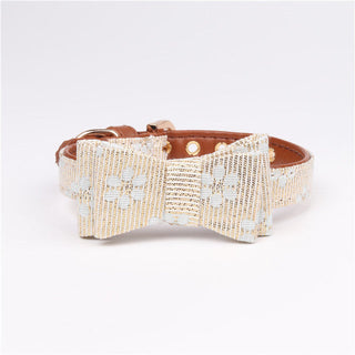 Cute Bowknot Pets Collars ALODIA STORE