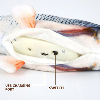 Pets Interactive Electronic Floppy Fish Toys ALODIA STORE