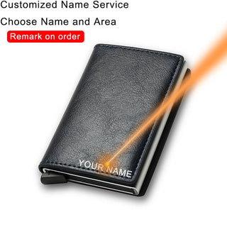 Rfid Card Holder Men Wallets ALODIA STORE