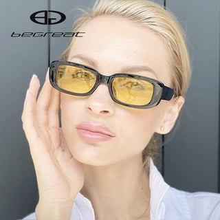 Travel Small Rectangle Sun Glasses ALODIA STORE