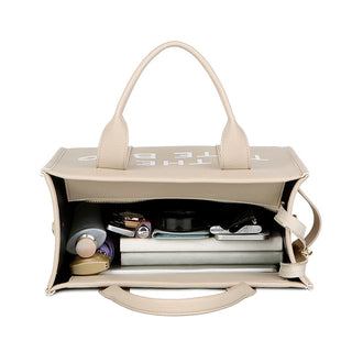 Large PU Luxury Handbag ALODIA STORE