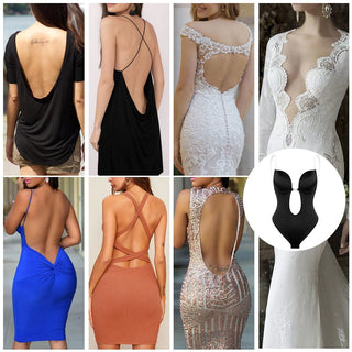 Shapewear Bodysuit Women Deep V-Neck Body Shaper ALODIA STORE