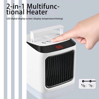 RelaxinProducts Premium Portable 2-in-1 Space Heater and Cooler ALODIA STORE