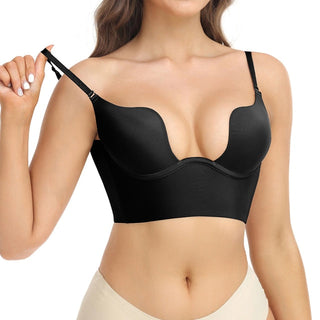 Shapewear Bodysuit Women Deep V-Neck Body Shaper ALODIA STORE