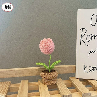 Hand-woven Knit Flower ALODIA STORE