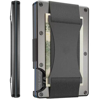 Minimalist Men Slim Wallet-Rfid Shielded ALODIA STORE