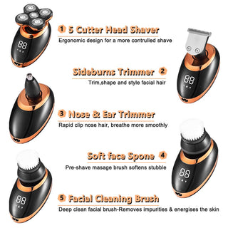 LCD Display Electric Shaver ALODIA STORE