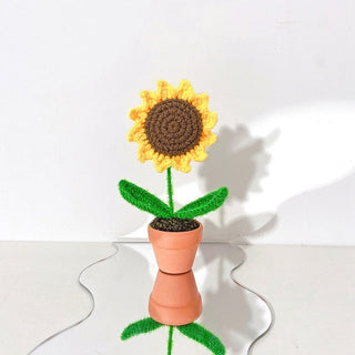 Hand-woven Knit Flower ALODIA STORE