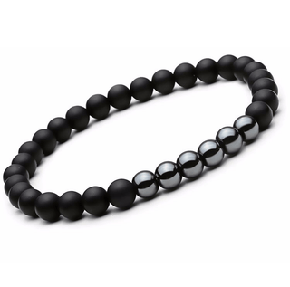 The Protector Hematite Agate Balancing Bracelet Set ALODIA STORE