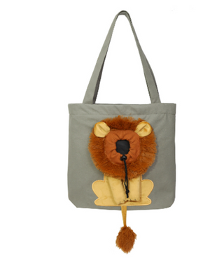 Soft Pet Carriers Lion Design Portable Breathable Bag ALODIA STORE