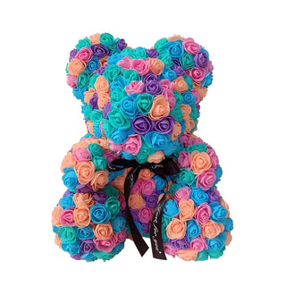 Rose Bear Heart Artificial Flower ALODIA STORE