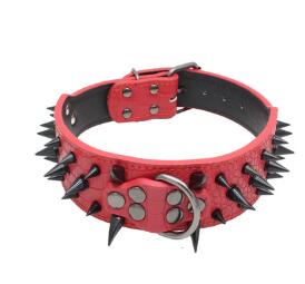 Spiked Studded Leather Collars ALODIA STORE