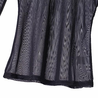 Crop Top Sexy Mujer Camiseta transparent ALODIA STORE