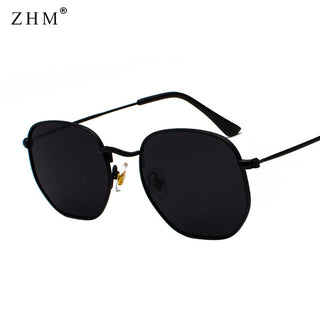 Men's Square Metal Frame Sunglasses ALODIA STORE