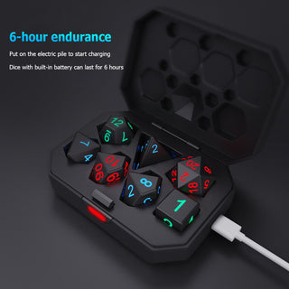 Electronic Luminous LED DND Dice Set ALODIA STORE