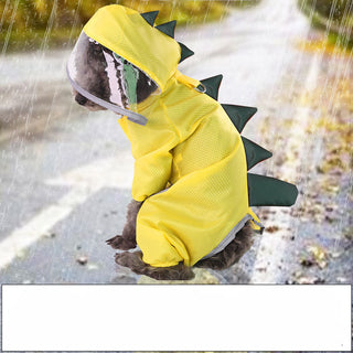 Four-legged Dinosaur Raincoat for Dogs ALODIA STORE