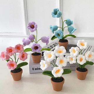 Hand-woven Knit Flower ALODIA STORE