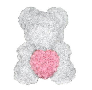 Rose Bear Heart Artificial Flower ALODIA STORE