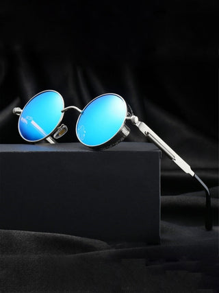Men and Women Fashion Round Sun Glasses ALODIA STORE