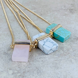 The Crystal Healer Energy Charged Necklace ALODIA STORE