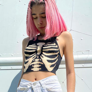 Gothic Tank Top ALODIA STORE